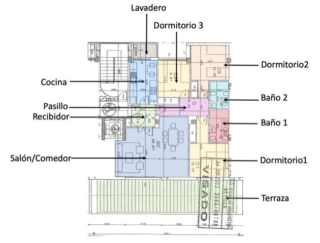 Plano Atico Ramon Carande 1